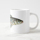 Strip Bass Fishing Tasse Geschenk für ihn (Rechts)