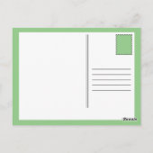 Strip Chic Skydiver Postkarte (Rückseite)