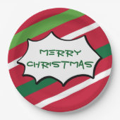 Strip Christmas Teller (Vorderseite)