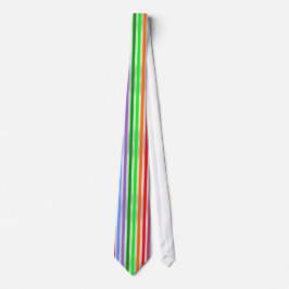Strip Colorful Necktie Krawatte