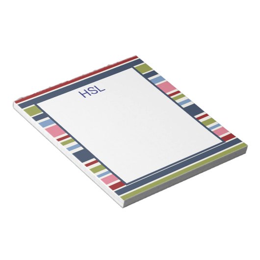 Strip Deep Hues Notepad Notizblock (angewinkelt)