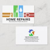 Strip für kreative Handyman-Tools Visitenkarte (Vorne/Hinten)