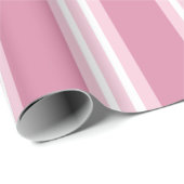 Strip Gingerbrot Boy Wrapping Paper Geschenkpapier (Rolleneckpunkt)