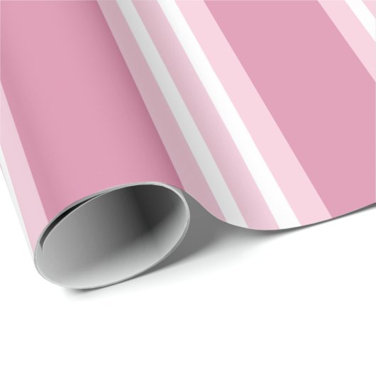 Strip Gingerbrot Boy Wrapping Paper Geschenkpapier (Rolleneckpunkt)