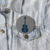 Strip Gitarrenschaltfläche, dunkelblau Button (Beispiel)