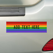Strip Rainbow | Personalisieren Autoaufkleber (Auf Auto)