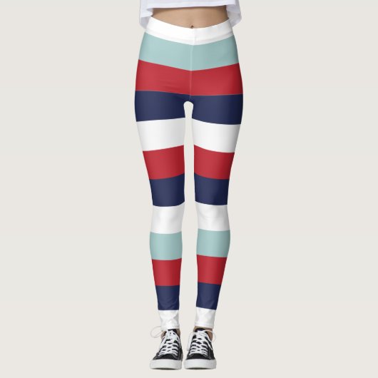 Strip-Stil Leggings (Vorderseite)