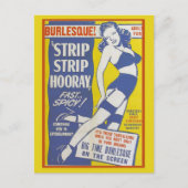 Strip Tease Girls show Postcard Postkarte (Vorderseite)