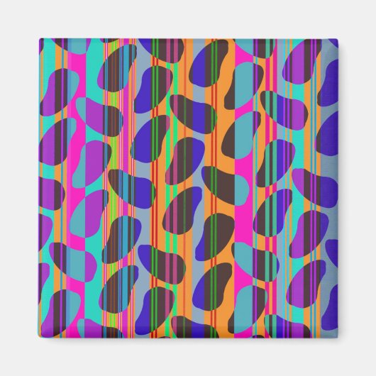 Stripe Beans Magnet (Vorne)