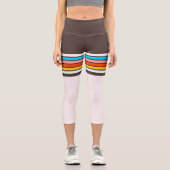 Stripe Classic Capri Leggings (Vorderseite)