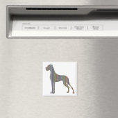 Stripe Dane Magnet (In Situ (Geschirrspüler))