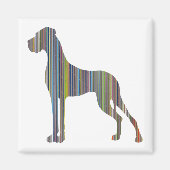 Stripe Dane Magnet (Vorne)