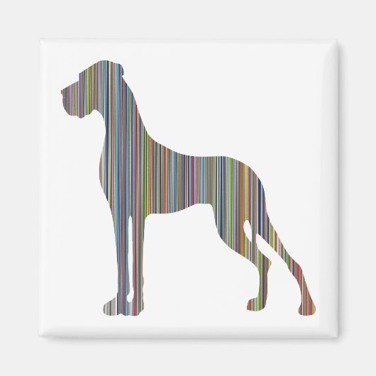 Stripe Dane Magnet (Vorne)