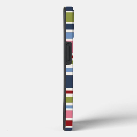 Stripe Deep Hues Tough Case-Mate iPhone Case (Rückseite / Rechts)