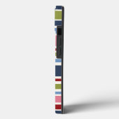 Stripe Deep Hues Tough Case-Mate iPhone Case (Rückseite / Links)