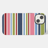 Stripe Deep Hues Tough Case-Mate iPhone-Hülle iPhone Hülle (Rückseite (Horizontal))