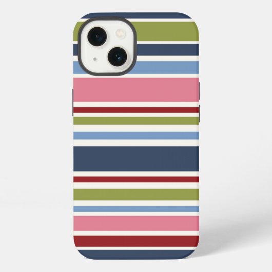 Stripe Deep Hues Tough Case-Mate iPhone-Hülle iPhone Hülle (Rückseite)