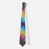 Stripe Gefärbte Krawatte Necktie (Vorderseite)