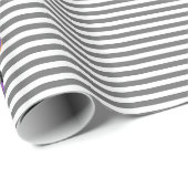 Stripe Halloween Meerjungfrau Hexe WRAP Geschenkpapier (Rolleneckpunkt)