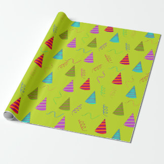 Stripe Party Hat farbenfrohe Ribbon Geschenkpapier
