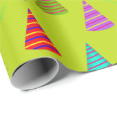 Stripe Party Hat farbenfrohe Ribbon Geschenkpapier (Rolleneckpunkt)