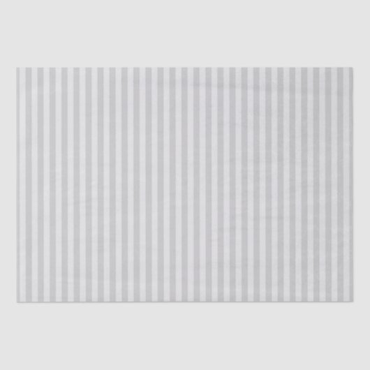 Stripe Shades of Gray Seidenpapier (Vorderseite)
