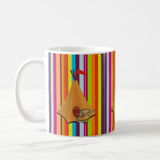 Stripe Trent Schlange Tasse (Links)