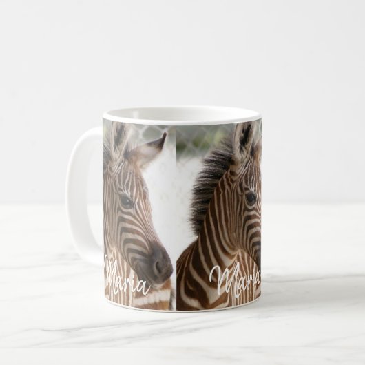Stripe Zebra Tasse (Vorderseite Links)