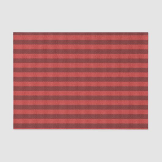 Stripe - Zwei-Tone-Urlaub in Rotem Burgund Seidenpapier (Vorderseite)
