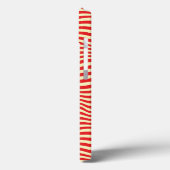 Striped background Case-Mate iPhone hülle (Rückseite / Links)