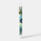 Striped bass 031024AREF130 - Watercolor iPhone Hülle (Linke Seite)