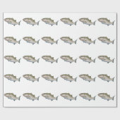 STRIPED BASS GESCHENKPAPIER (Flach)