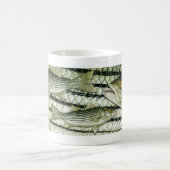 Striped Bass Graphic Kaffeetasse (Mittel)