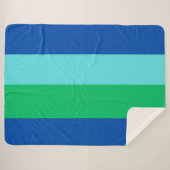 striped blanket for kids sherpadecke (Vorderseite (Horizontal))