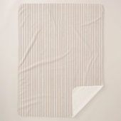 Striped blanket sherpadecke (Vorderseite)