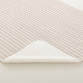 Striped blanket sherpadecke (3/4)