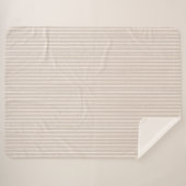 Striped blanket sherpadecke (Vorderseite (Horizontal))