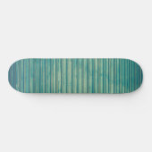 Striped Blue Lines Skateboard (Horizontal)