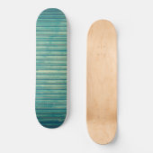 Striped Blue Lines Skateboard (Vorderseite)