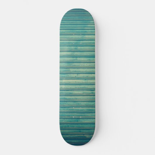 Striped Blue Lines Skateboard (Vorderseite)