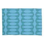 Striped Bluebird Kissenbezug (Vorderseite-Links)