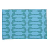 Striped Bluebird Kissenbezug (Vorderseite-Rechts)