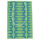 Striped Bluebird Mittlere Geschenktüte (Vorderseite)