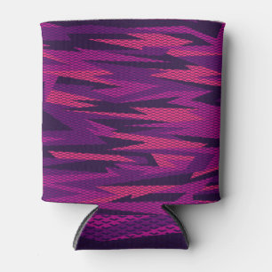 Striped Camouflage: Abstraktes geometrisches Muste Dosenkühler