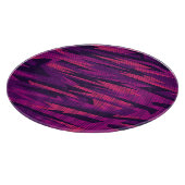 Striped Camouflage: Abstraktes geometrisches Muste Schneidebrett (Ecke)