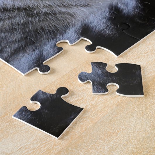 Striped Cat Jigsaw Puzzle (Seite)