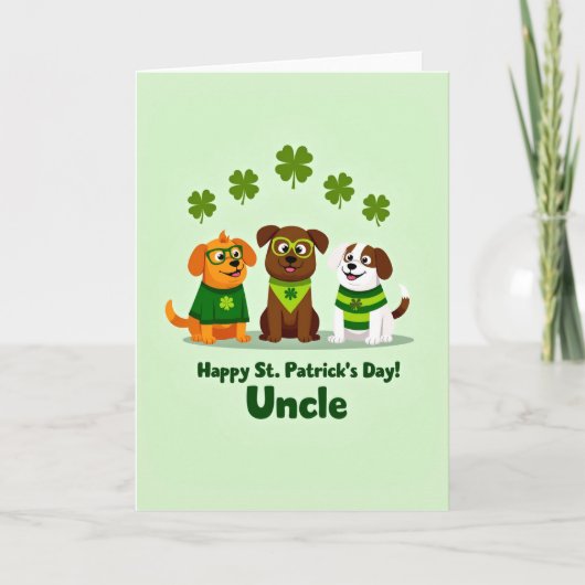 Striped Dogs Patrick Card Karte (Vorderseite)
