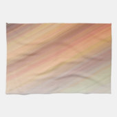 Striped earth tone gradient geschirrtuch (Horizontal)