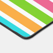 Striped Egg Paint Schreibtischunterlage (Ecke)