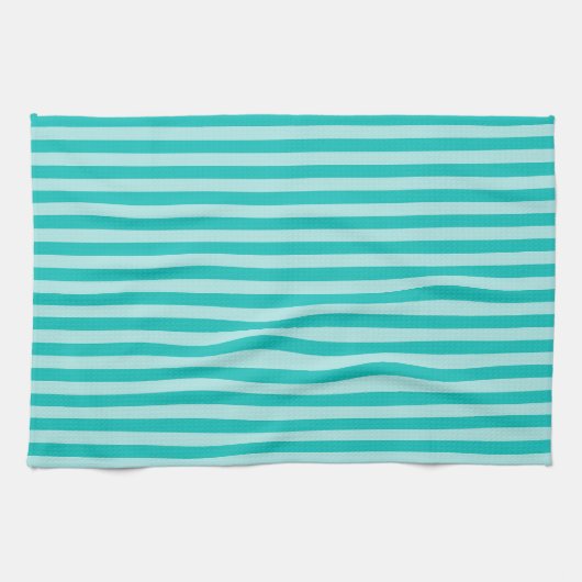 Striped green  All-Over Print Apron Geschirrtuch (Horizontal)